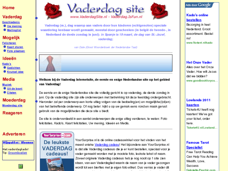 www.vaderdagsite.nl