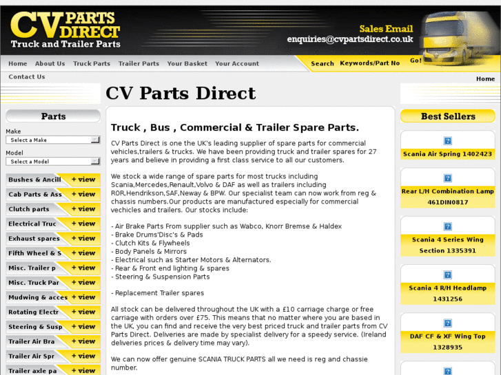 www.cvpartsonline.com