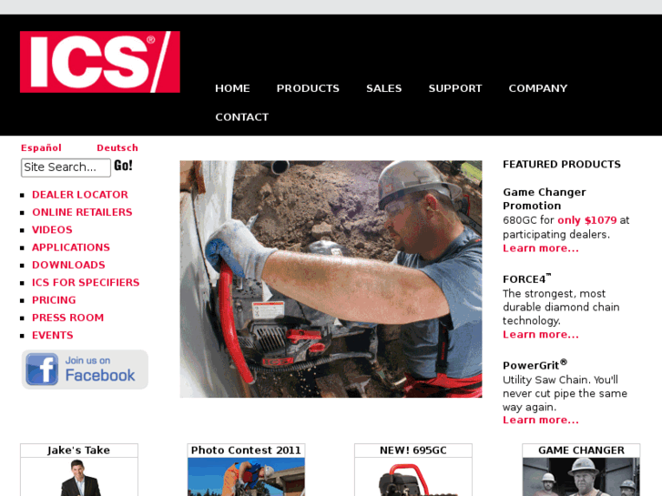 www.ics-chainsaw.com