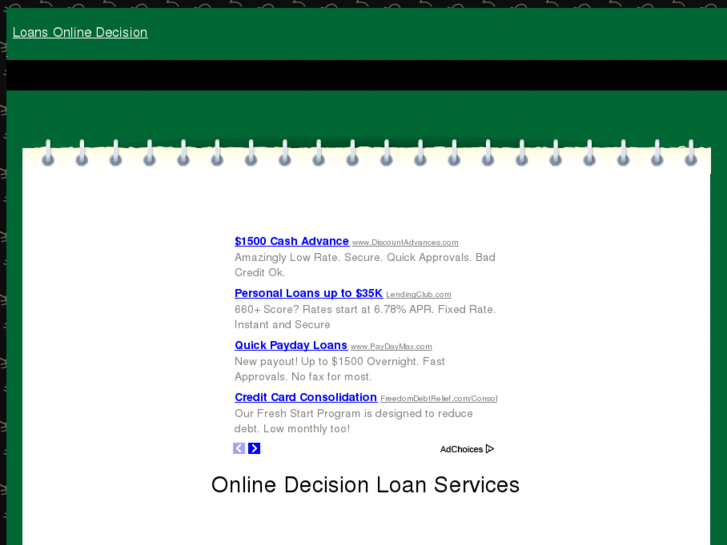 www.loansonlinedecision.com