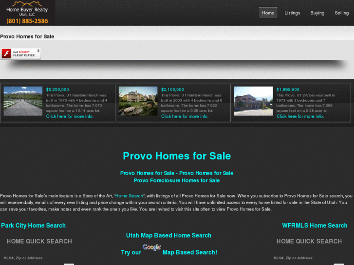 www.provohomesforsale.us