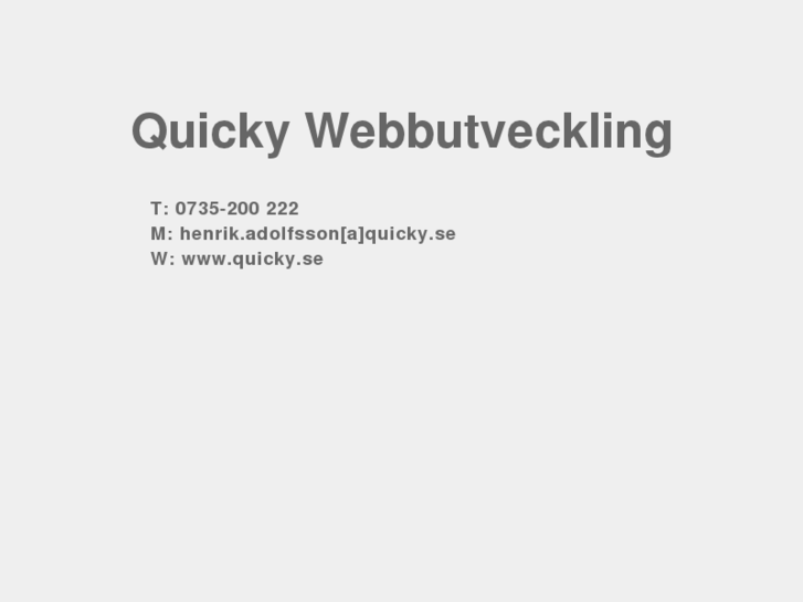 www.quicky.se