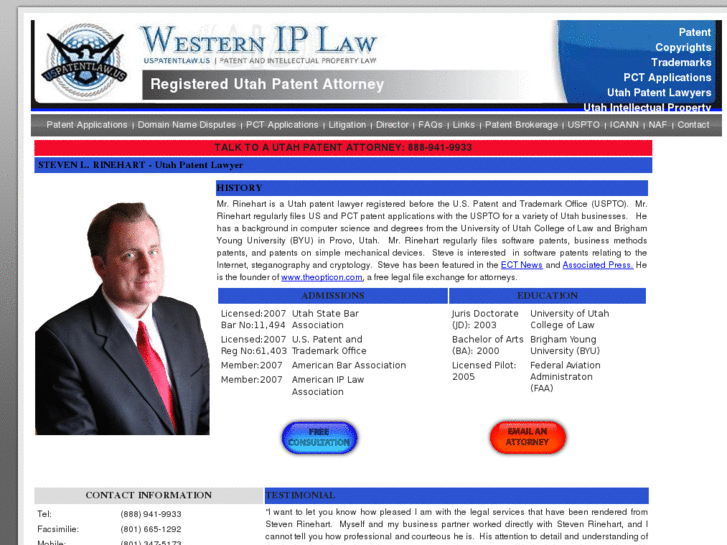 www.registeredutahpatentattorney.com