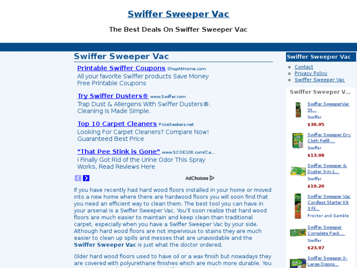 www.swiffersweepervac.org