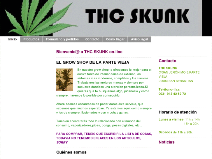 www.thcskunk.com