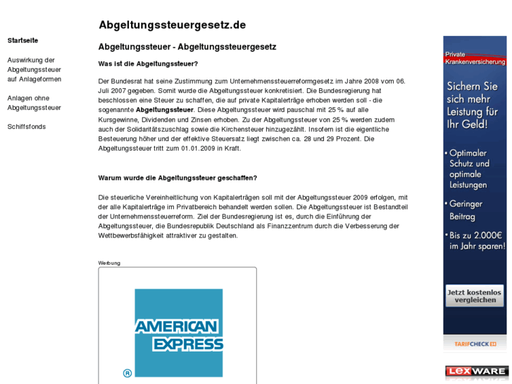 www.abgeltungssteuergesetz.de