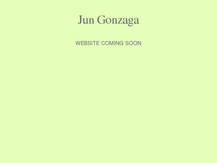 www.jun-gonzaga.com