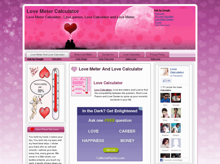 www.lovemetercalculator.com