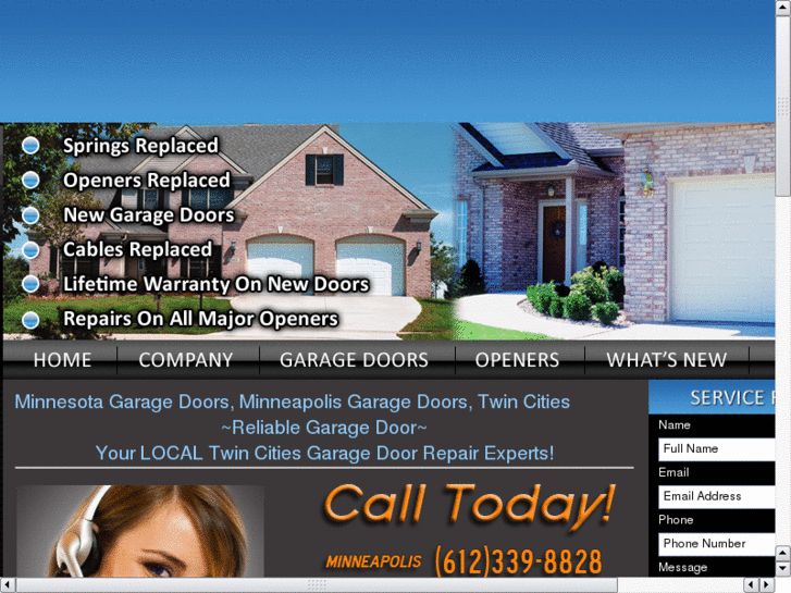 www.minneapolisgaragedoorservice.com