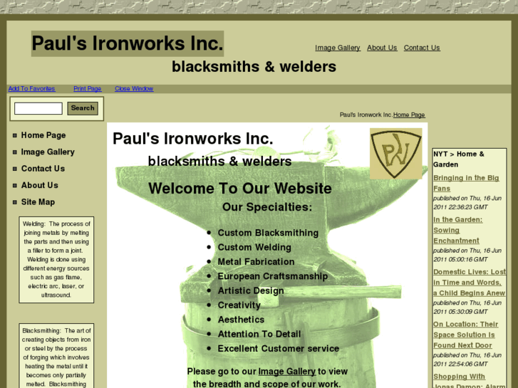 www.paulsironwork.com