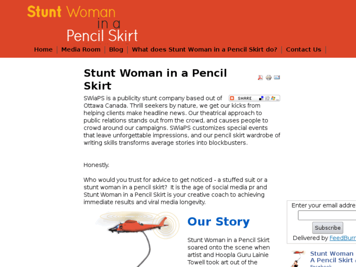 www.stuntwomaninapencilskirt.com