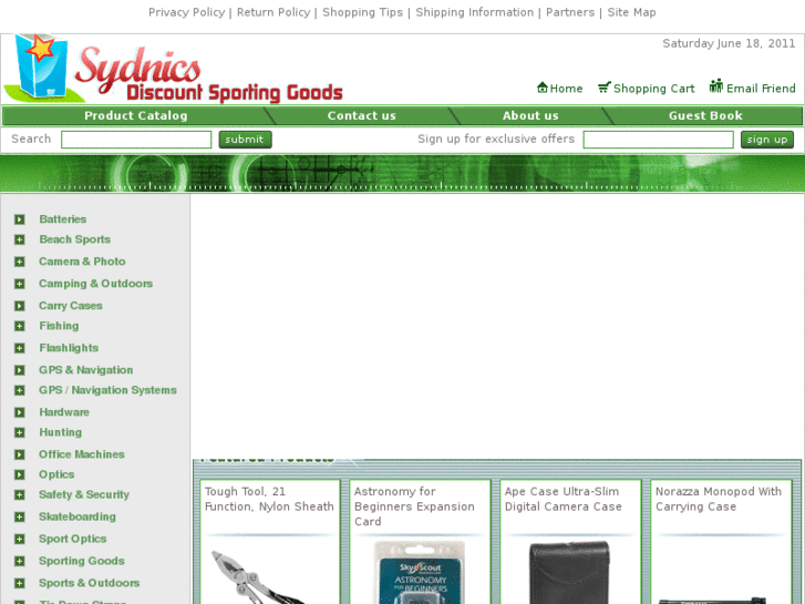 www.sydnicsdiscountsportinggoods.com