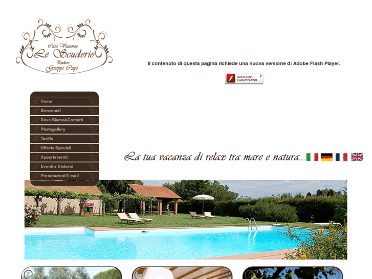 www.casavacanzelescuderie.it