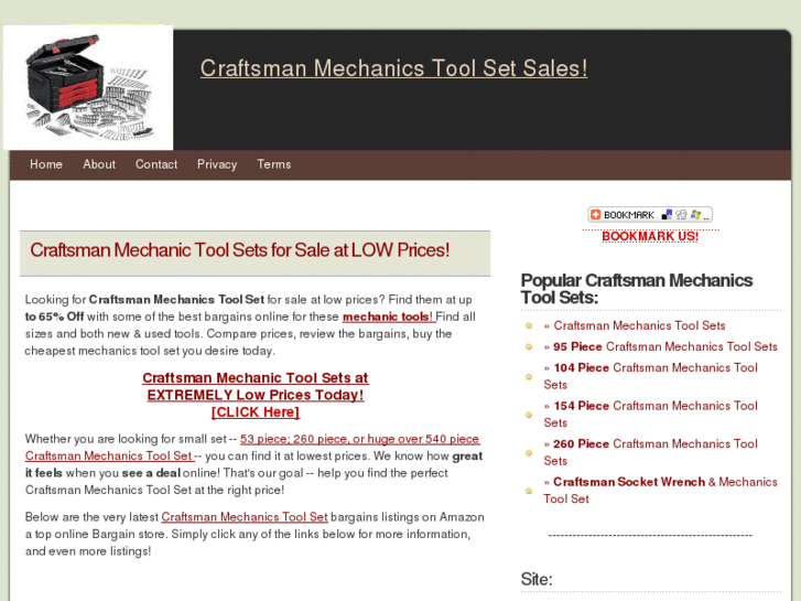 www.craftsmanmechanicstoolset.com