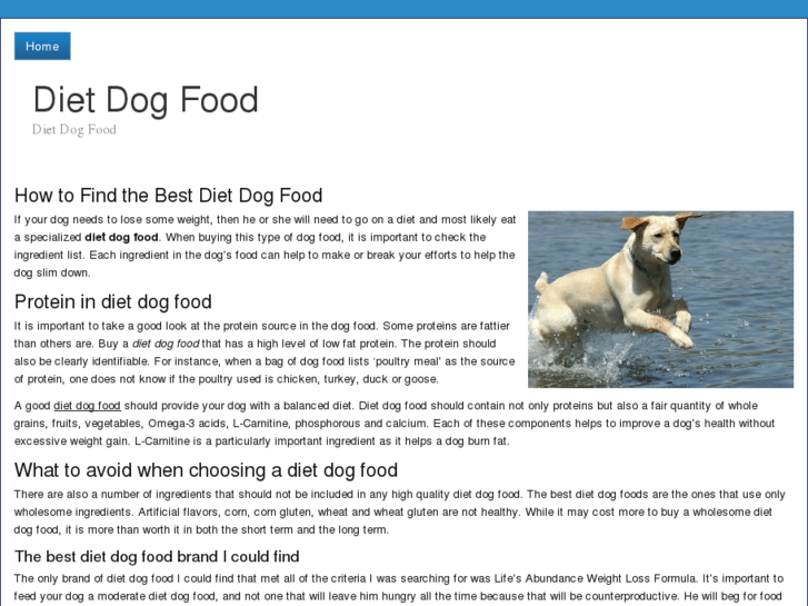 www.diet-dog-food.org