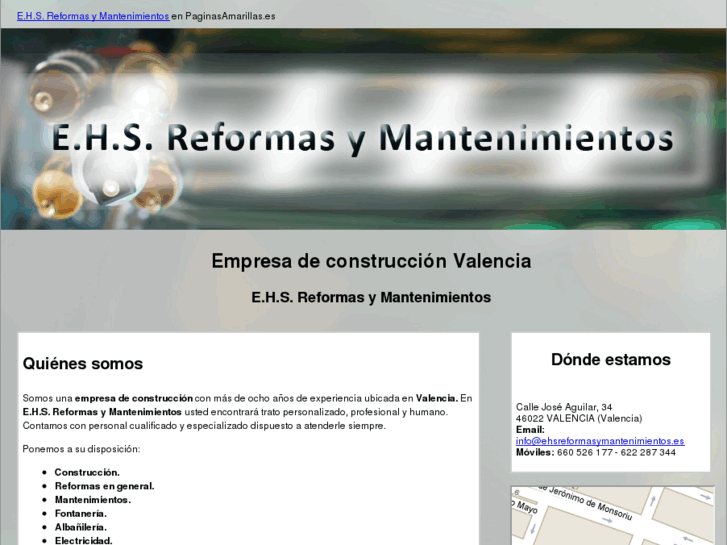 www.ehsreformasymantenimientos.es