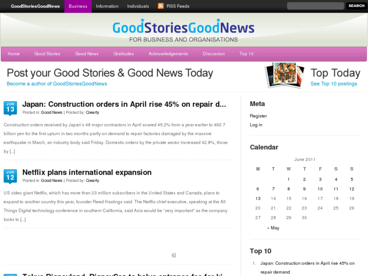 www.goodstoriesgoodnews.biz