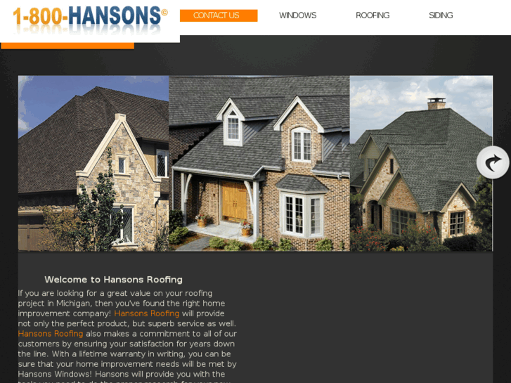 www.hansons-roofing.com