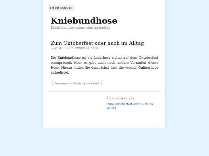 www.kniebundhose.com