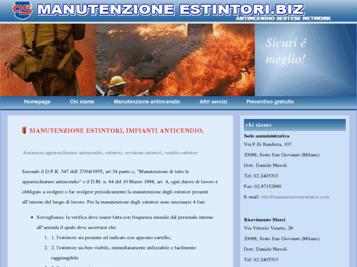 www.manutenzioneestintori.biz