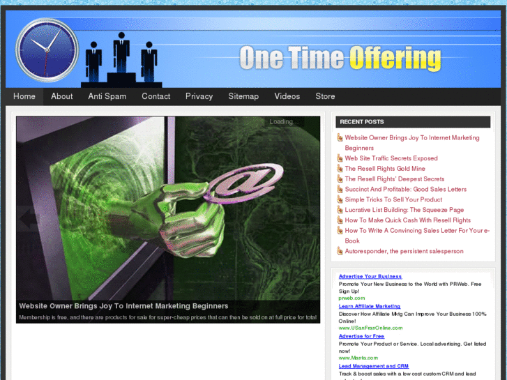 www.onetimeoffering.com