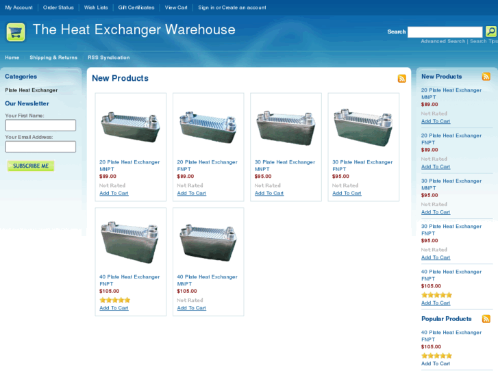 www.theheatexchangerwarehouse.com