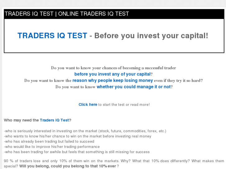 www.tradersiqtest.com