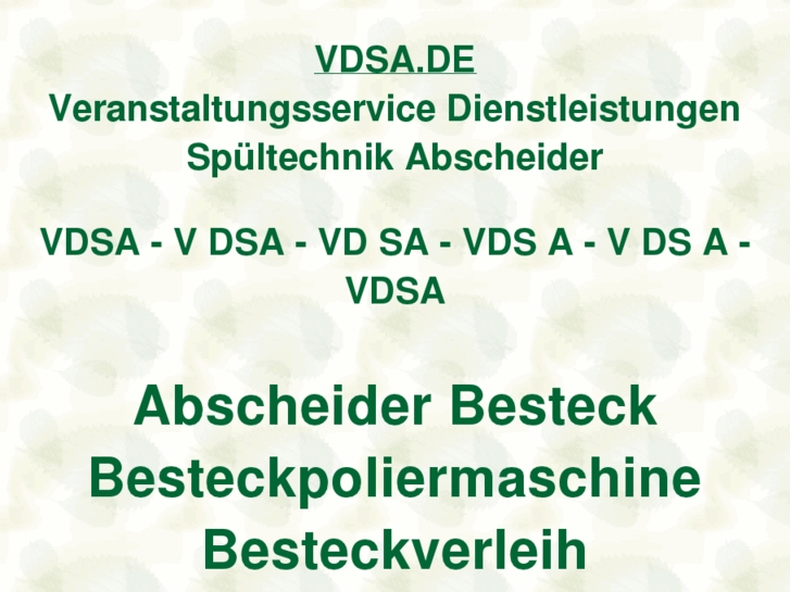 www.vdsa.de