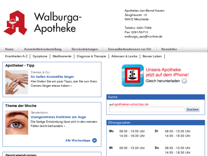 www.walburgaapotheke.com