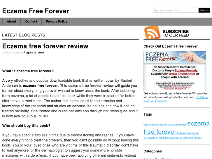 www.eczemafreeforeverreviews.net