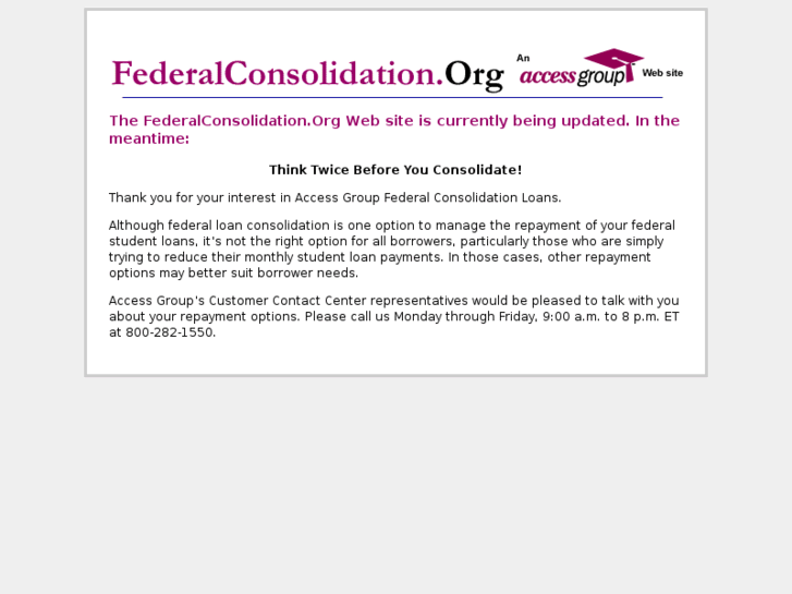 www.federalconsolidation.org