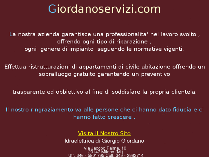 www.giordanoservizi.com