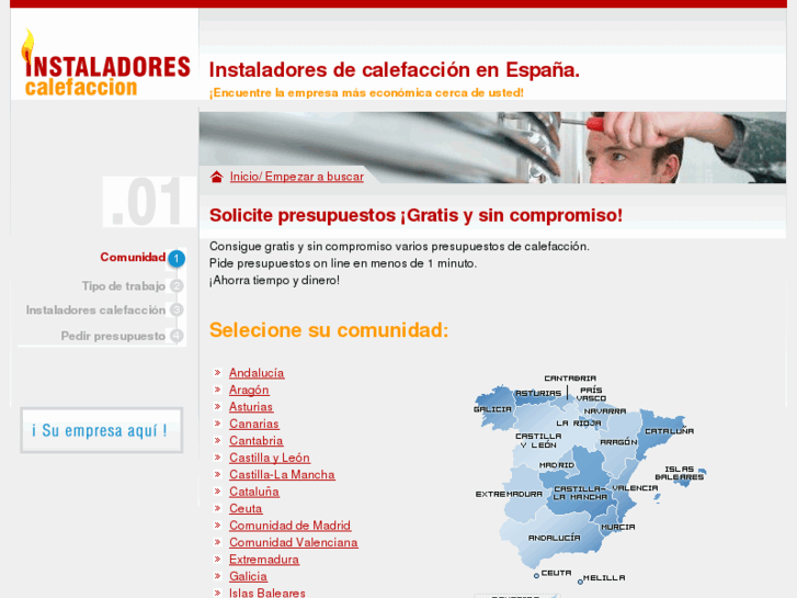 www.instaladores-calefaccion.com