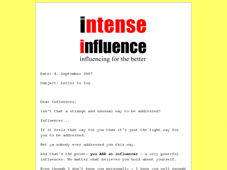 www.intenseinfluence.com