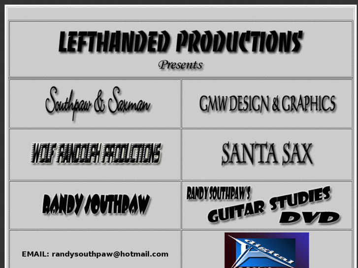 www.lefthandedproductions.com