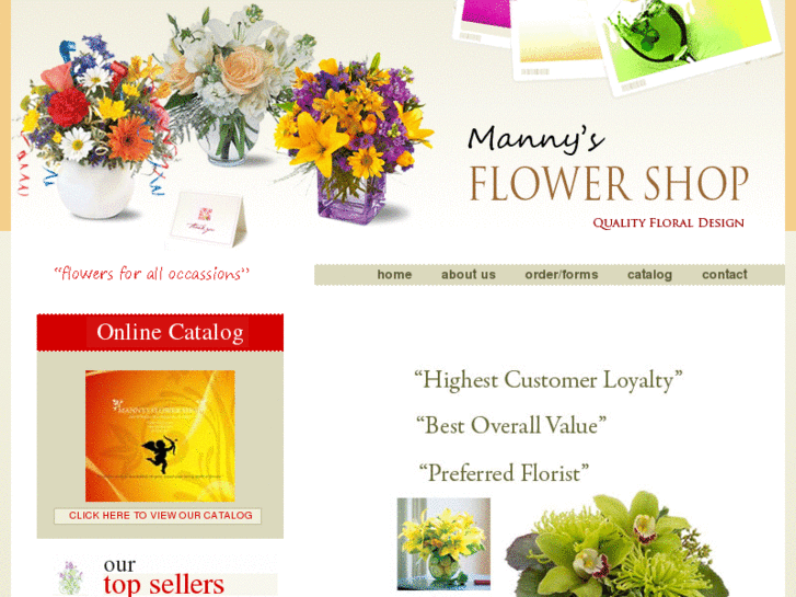 www.mannysflowershop.com