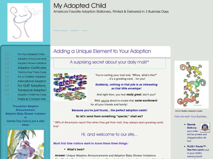 www.myadoptedchild.com