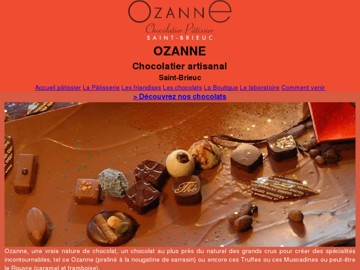 www.ozanne-chocolatier.com