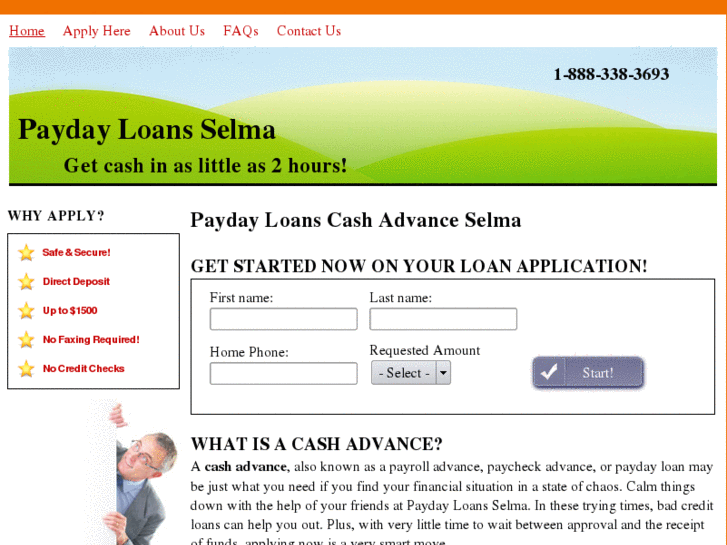 www.paydayloansselmaca.com