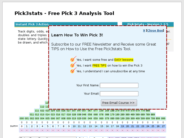 www.pick3stats.com