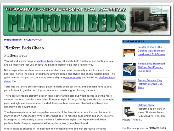 www.platformbedscheap.net