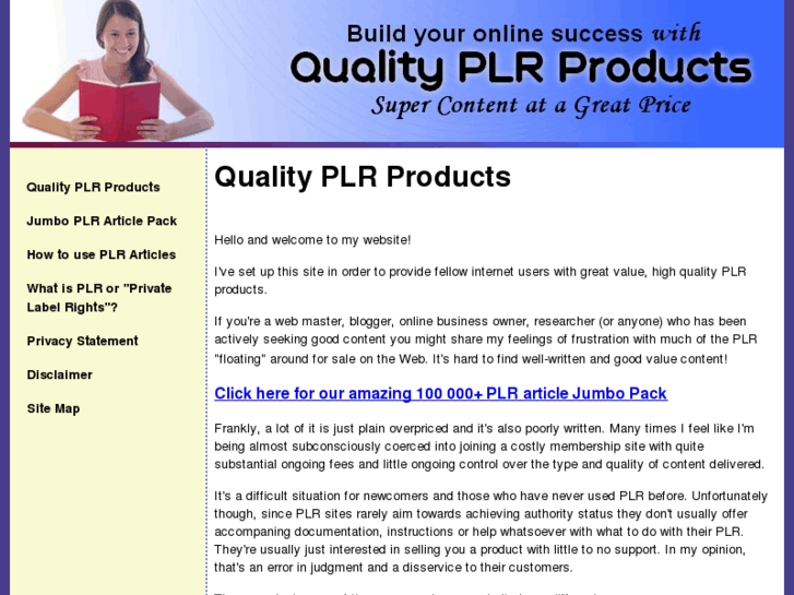 www.qualityplrproducts.com