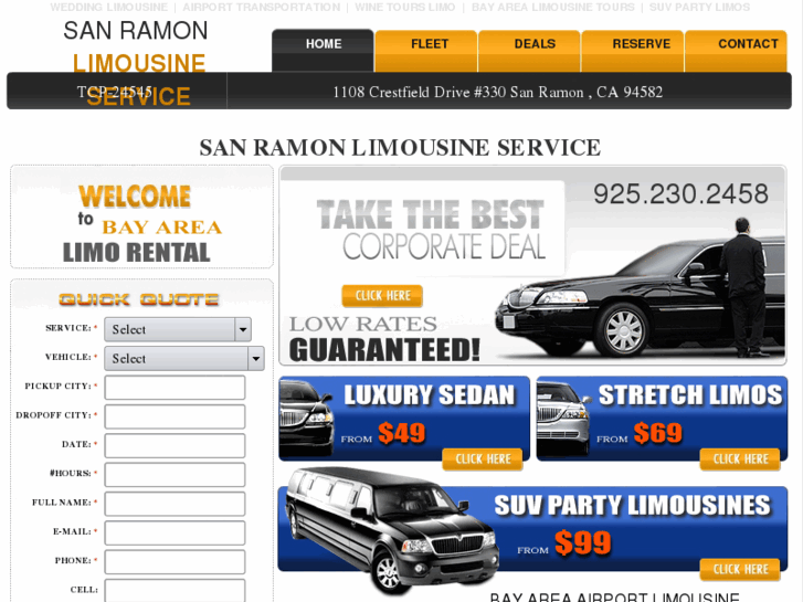 www.sanramonlimousineservice.com