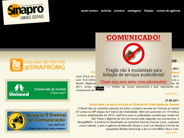 www.sinapromg.com.br