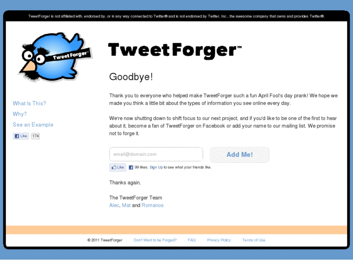 www.tweetforger.com