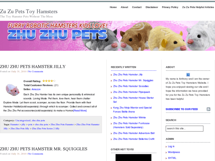 www.zuzupetstoyhamsters.com