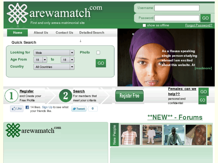 www.arewamatch.com