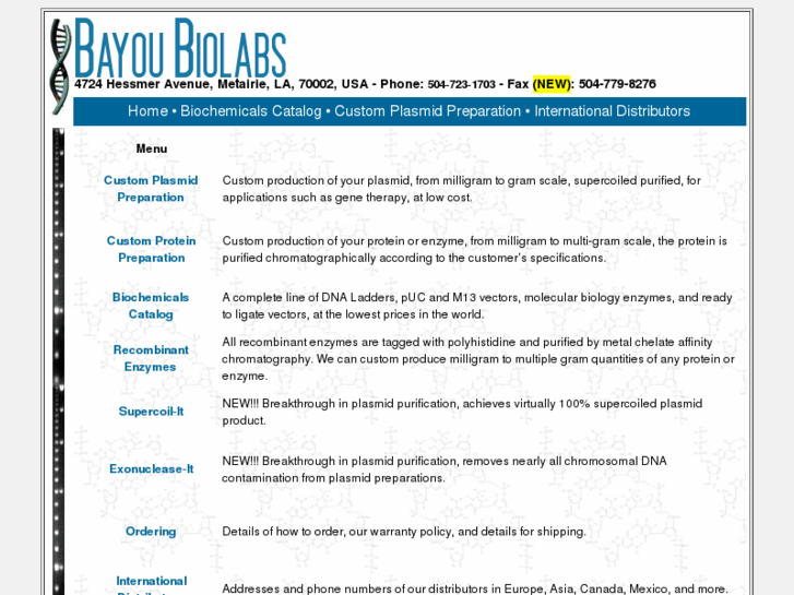 www.bayoubiolabs.com