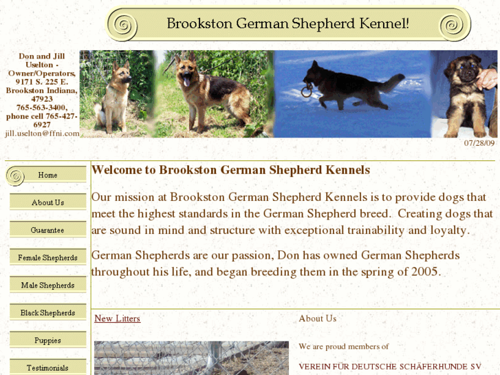 www.brookstongermanshepherdkennel.com