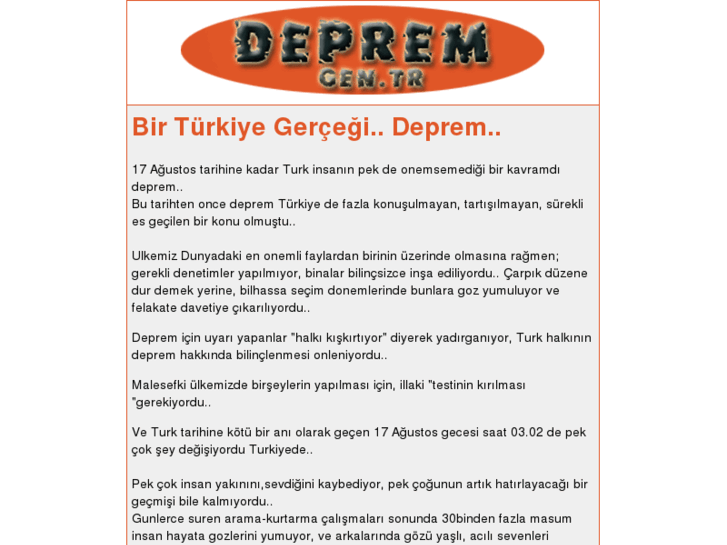 www.deprem.gen.tr